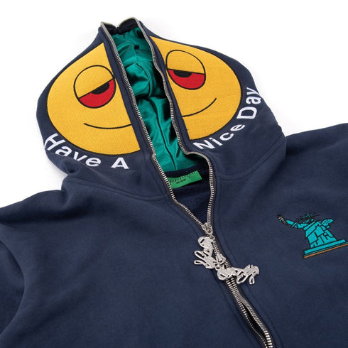 GAS NYC HAND ZIP UP HOODIE Mens Apparel - MENS APPAREL